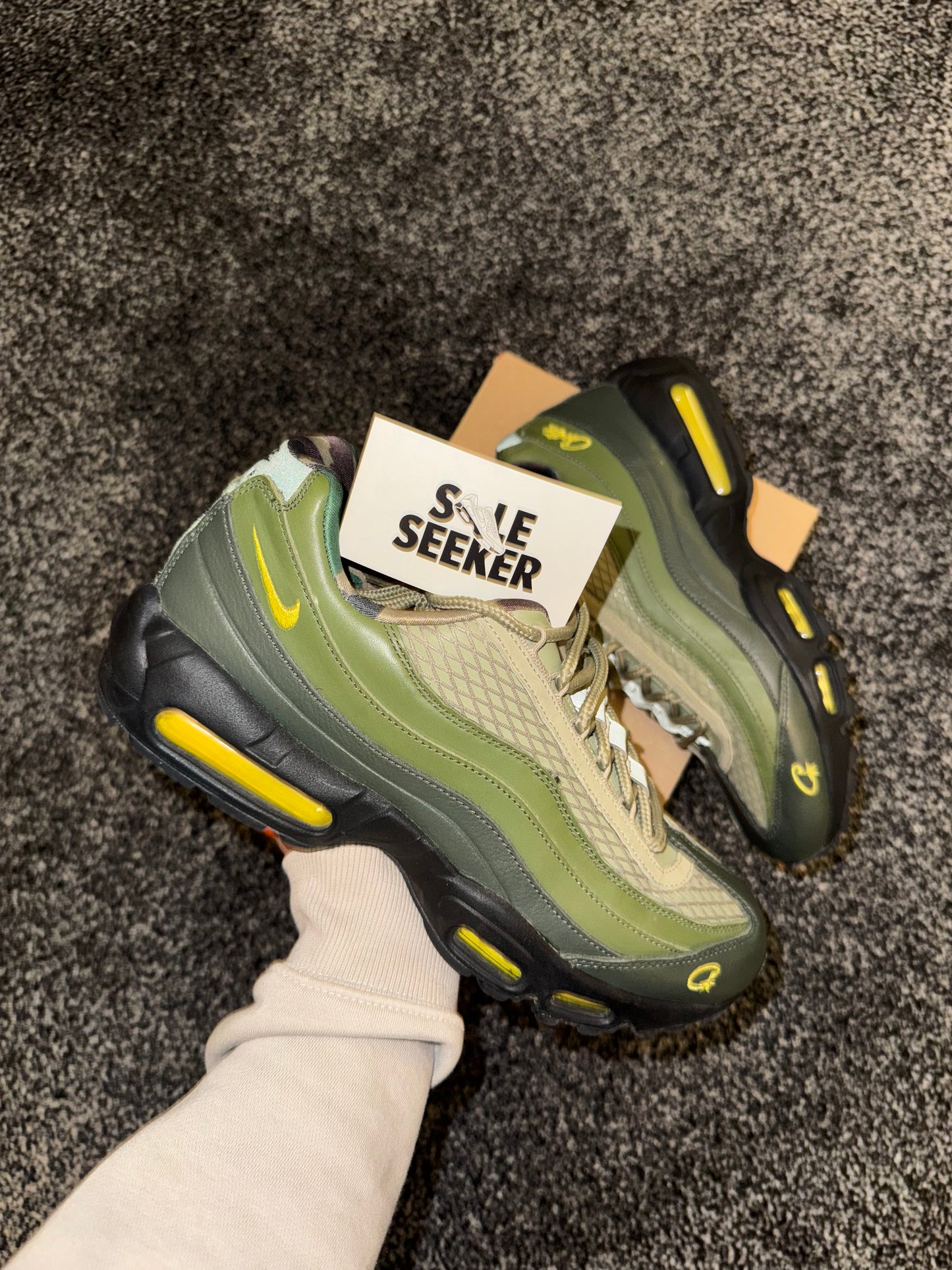 NIKE AIR MAX 95 SP X CORTEIZ GUTTA GREEN - UK 10