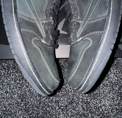 Nike Air Jordan 1 Low x Travis Scott Phantom Black - UK 11