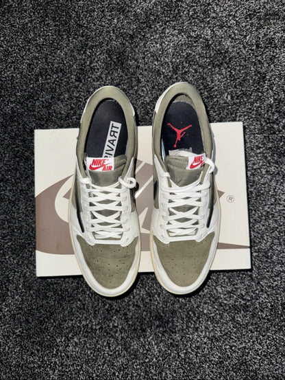 Nike Air Jordan 1 Low x Travis Scott Medium Olive - UK 10.5