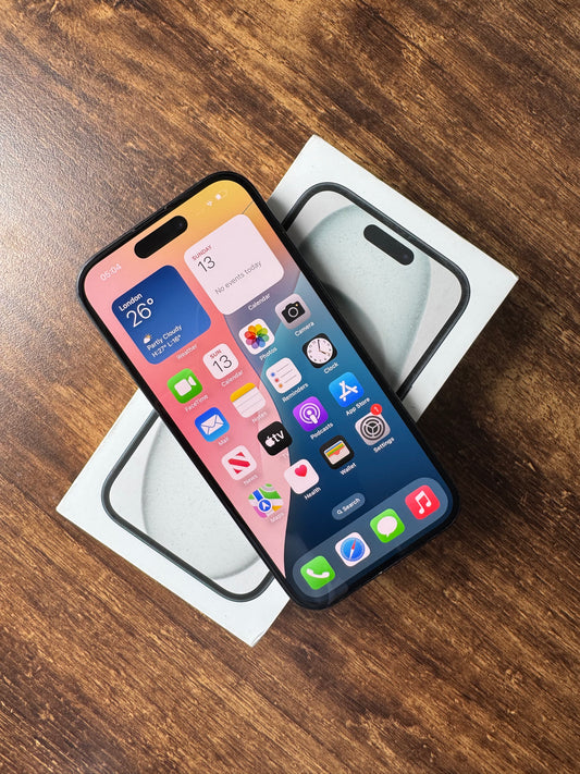 Apple iPhone 15 Black Titanium - 128 GB