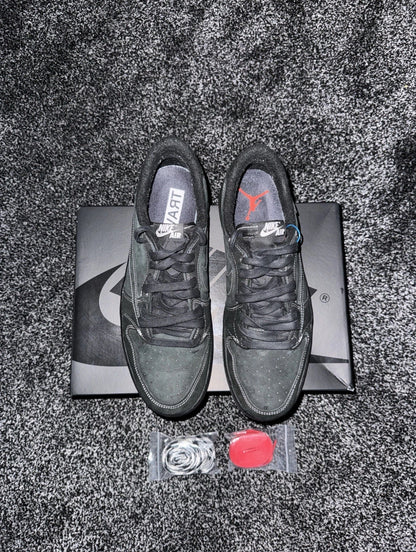 Nike Air Jordan 1 Low x Travis Scott Phantom Black - UK 11